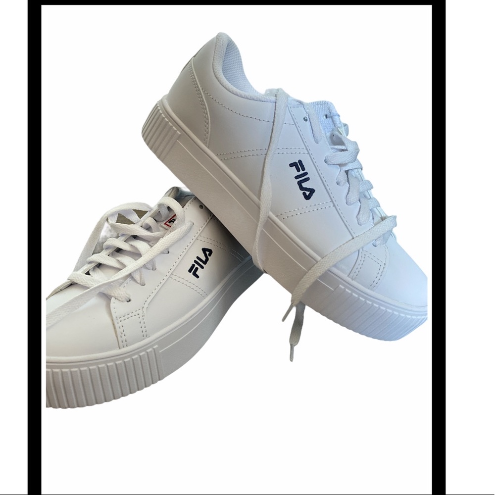 NEW White Fila Shoes!